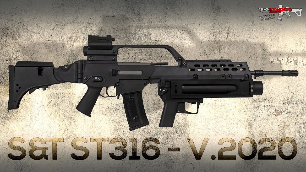[Review] S&T ST316 (2020) 36K IDZ, AG36 S-AEG mit EFCS/Mosfet 6mm ...