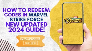 HOW TO REDEEM CODES IN MARVEL STRIKE FORCE NEW UPDATED 2024 GUIDE! screenshot 5