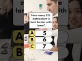 Quiz 131 - How many U.S. states share a land border with Iowa?#WorldEnglishQuiz