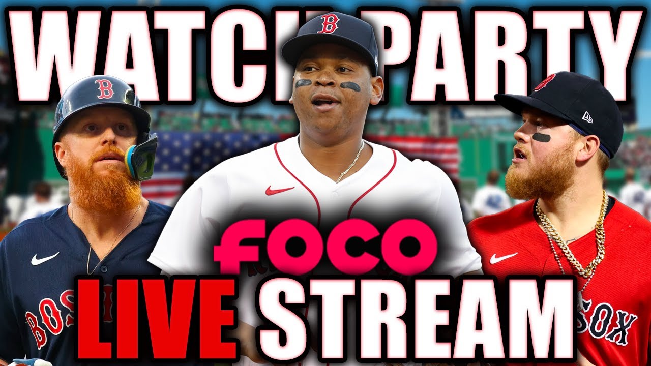 LIVE* RED SOX WATCH PARTY!! (RED SOX VS