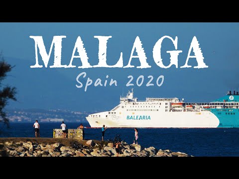 Malaga Spain 2020 - Beautiful Beaches and Towns - Travel Video 4K