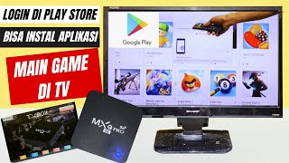 CARA LOGIN KE PLAY STORE SET BOX ANDROID MXQ PRO 4K screenshot 5