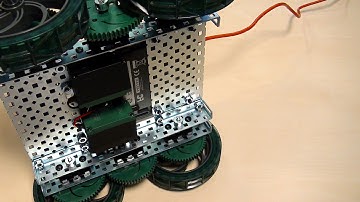 VEX EDR Intro. Move backward. Set the VEX motors with minus power