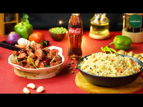Chicken 65 with Chinese Pulao Recipe by SooperChef | Magic Meals with Coca-Cola