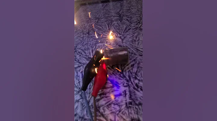 This is when you connect DC capacitor to ac supply.  #shortcircuit #capacitor #short #dc  #shorts .