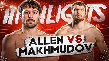 HEAVYWEIGHT CLASH! Dave Allen (UK) vs Arslanbek Makhmudov (CANADA)| Boxing Highlights & Knockouts