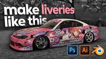 Creating an Itasha from Scratch! (CarX - Blender Workflow)