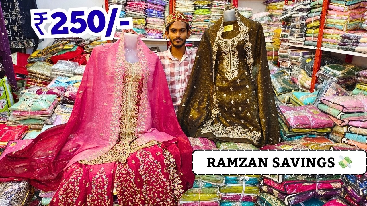 ₹250 Me Fancy Suits 🌙 Ramzan Special Hyderabad Wholesale Dress Material