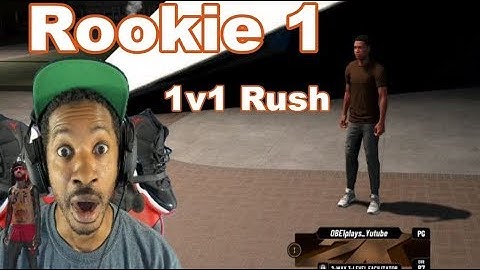 Bringing My Rookie One PG To 1v1 On PS4 Pro With No Badges