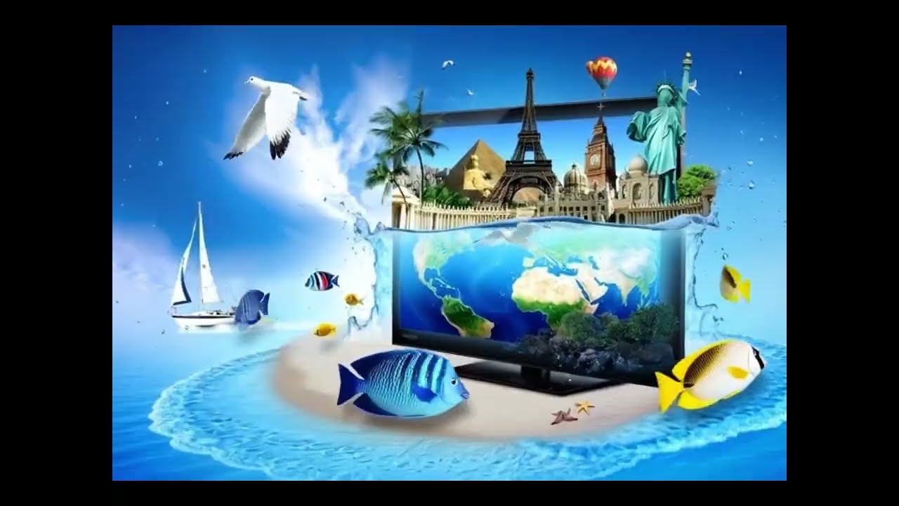 Frutiger Helvetica Aqua images as videos with AI!