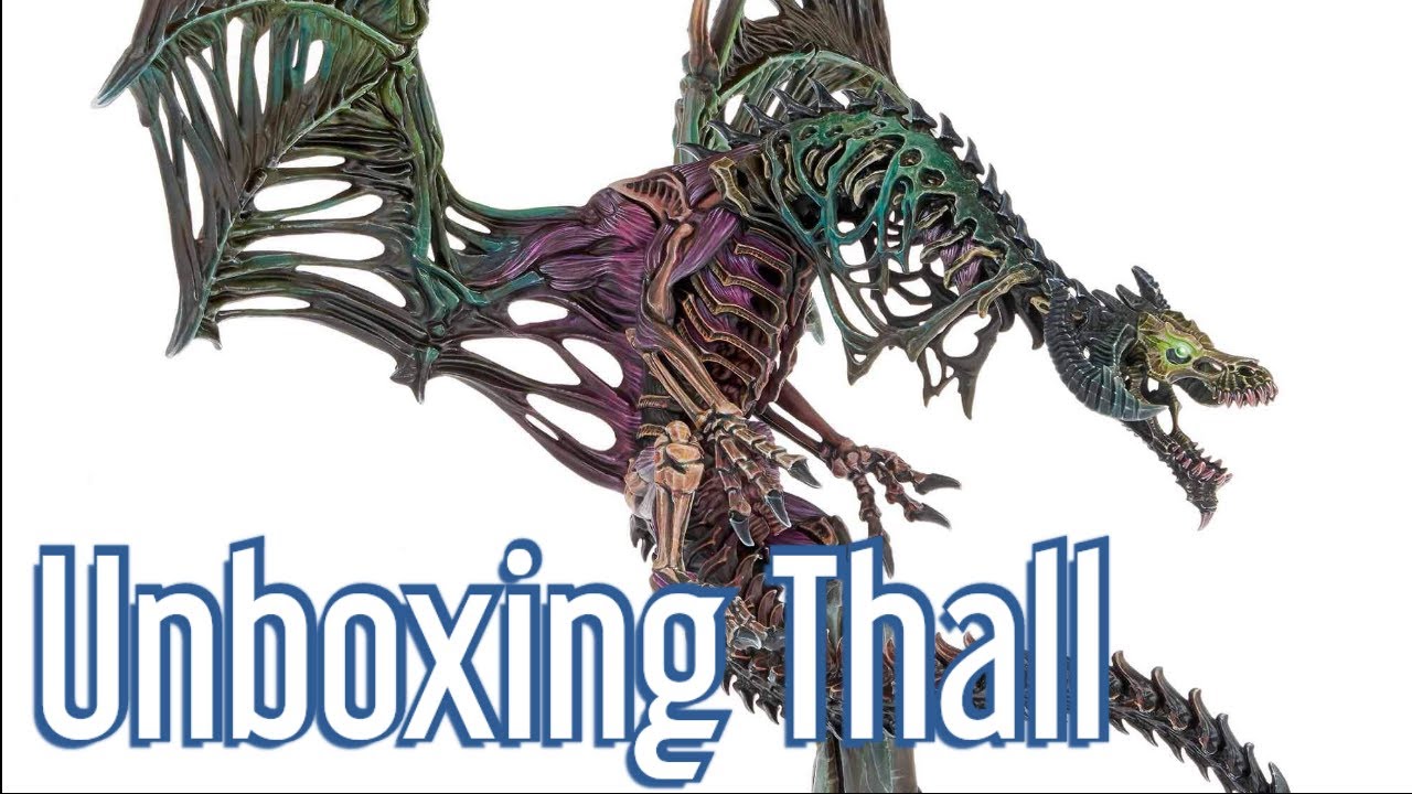Unboxing and building Thall, Necromancer Dragon, Dungeons and Lasers.