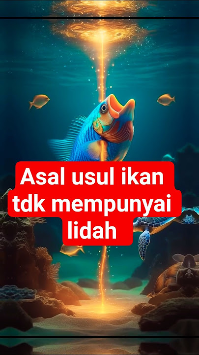 Asal usul Allah mencabut lidah ikan #feedshorts #kisah #kisahnabi #sejarahislam #fypage