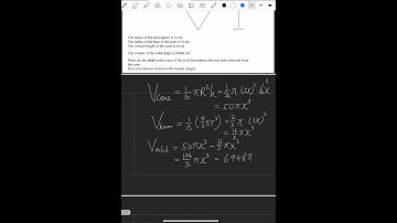 2024 Edexcel IGCSE maths 1H volume and surface area