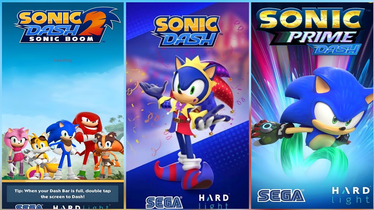 Sonic Boom 🆚 Sonic Dash 🆚 Sonic Prime Dash - Jester Sonic Vs Bosses All ...