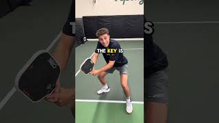 The reason your 2 handed backhand dink STINKS! #pickleball #pickleballtips