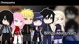 Boruto Adults React To Boruto Two Blue Vortex Timeskip
