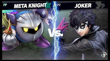 Super Smash Bros Ultimate Amiibo Fights   Request #8823 Meta Knight vs Joker