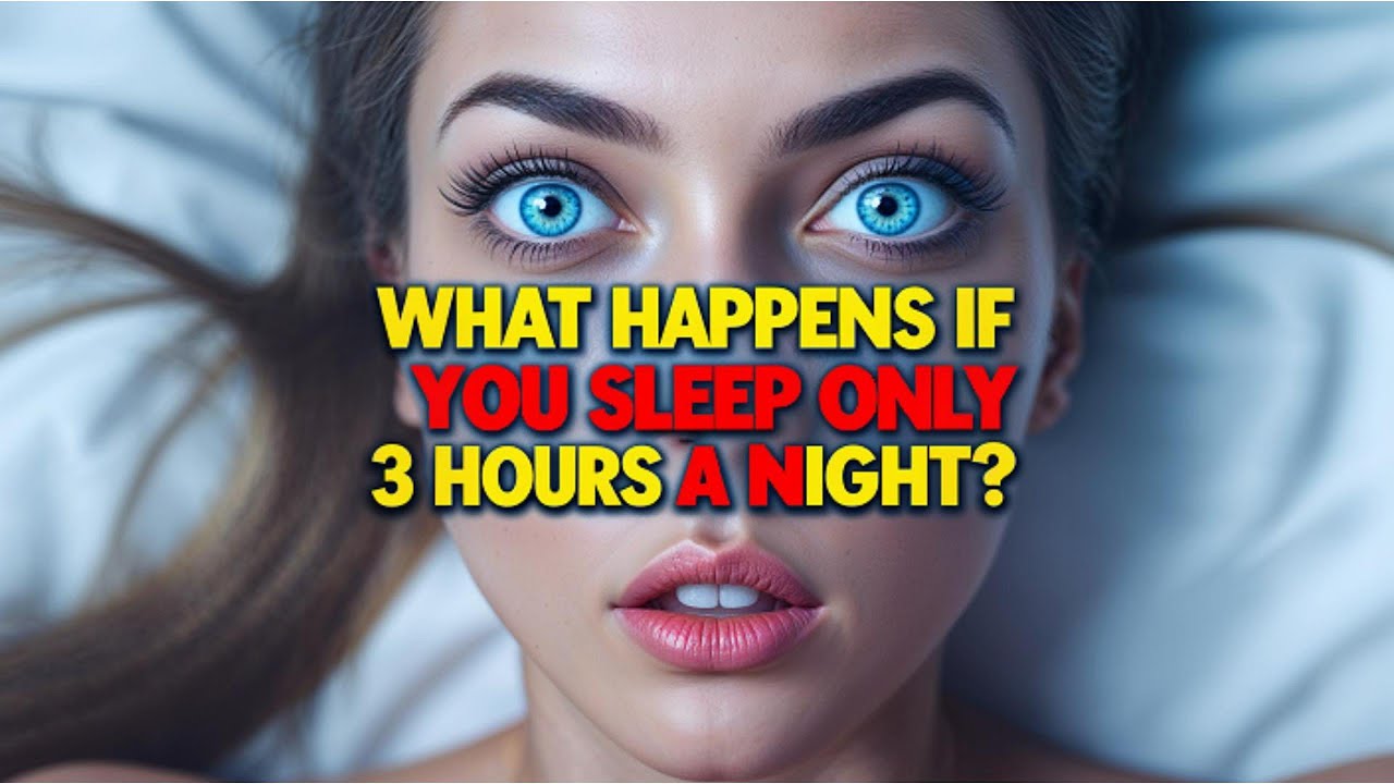 What Happens If You Get Only 3 Hours Of Sleep Every Night - YouTube