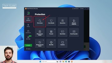 Step-by-step tutorial of how to do a quick scan with Avast