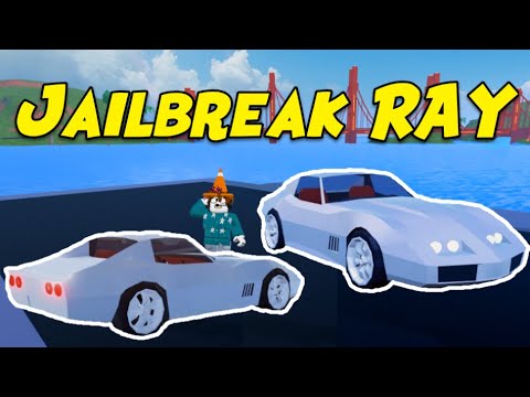 Jailbreak Ray 2 New Vehicle Revealed Roblox Jailbreak Youtube - how to play music in car on roblox jailbreak