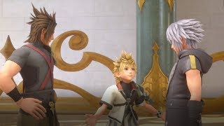 Kingdom Hearts 3 (PS4) Riku And Terra Have A Moment - Limit Cut Episode HD 1080p - REmind DLC