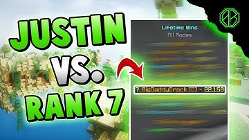 FIGHTING THE #7 SKYWARS PLAYER! ( Hypixel Skywars FUNNY MOMENTS )