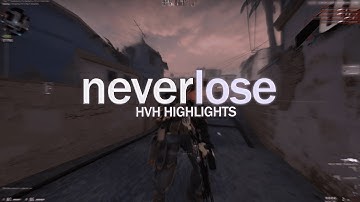 #CSGO hvh highlights #8 ft. neverlose ft. evalate recode