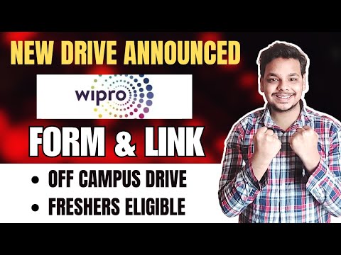 Announced! Wipro Hiring