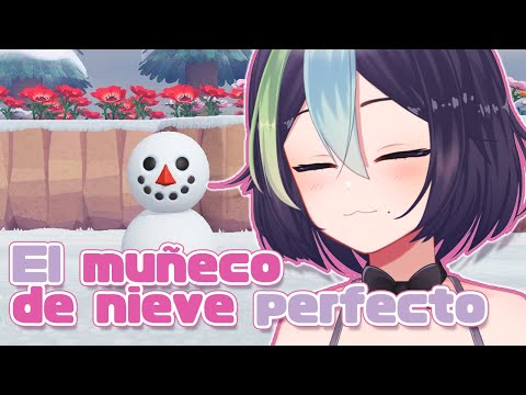 Cómo hacer un muñeco de nieve "PERFECTO" en Animal Crossing | Muna VTuber