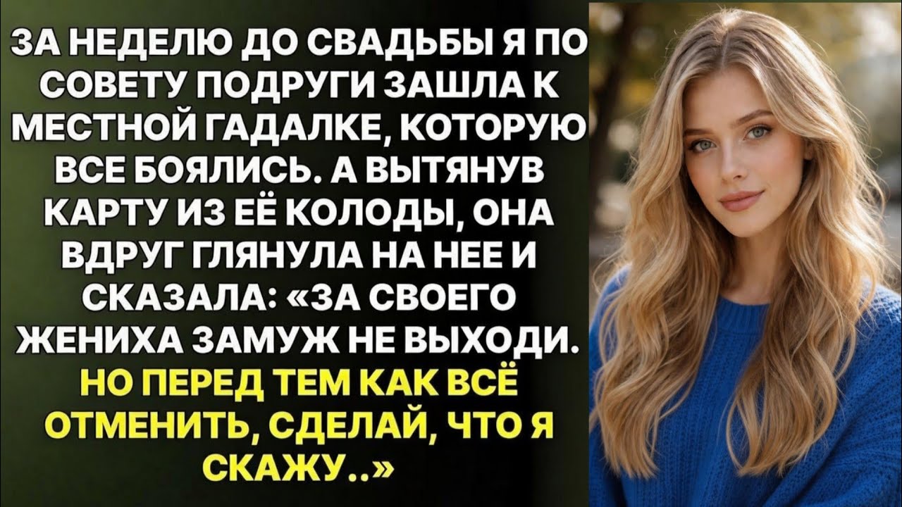Перед свадьбой гадалка сказала: «Замуж за него нельзя»… Но сперва сделай это...