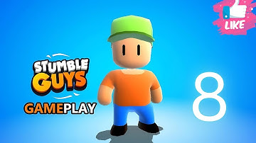 Stumble Guy‪s‬ - Gameplay Walkthrough Part 8 - Rush Hour Endless (iOS, Android)