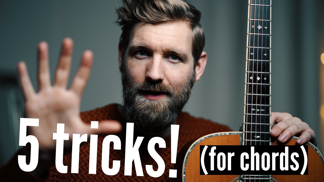 ⁣5 GREAT chord tricks everyone should know!