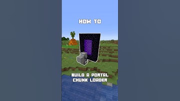 How to Build a Nether Portal Chunk Loader in Minecraft