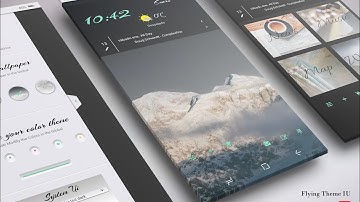Flying Theme IU for Klwp