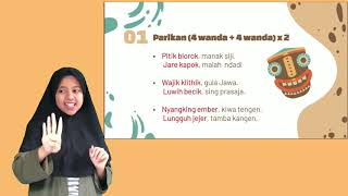 Materi Parikan kangge siswa kelas 7 SMP/MTs