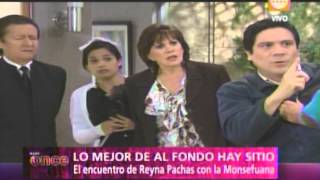 A las Once -Al fondo hay sitio: El encuentro de Reyna y Monserrat- 06/06/13
