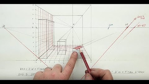 FORMAL LINEAR PERSPECTIVE: SECTION ONE Exercise #12