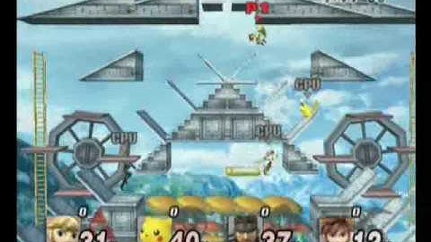 Super Smash Bros. Brawl - Hacked Custom Stage (Stage Studio test)