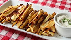 Oven "Grilled" Parsnips Recipe -- Roasted Parsnips Appetizer and Side Dish