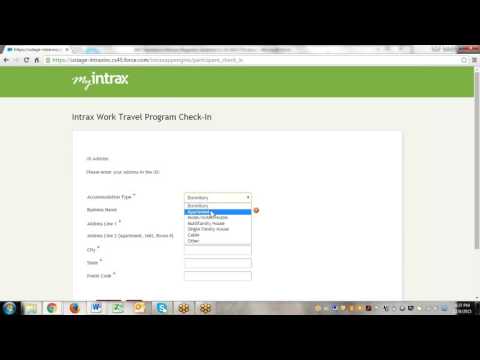 INTRAX SEVIS Check In Video Tutorial