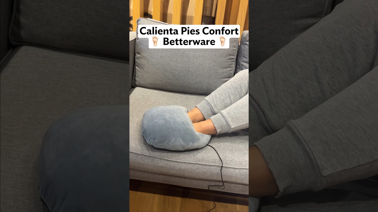 El Calienta Pies Confort #Betterware es súper suave, cómodo y mantendr