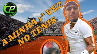 JOGUEI TÉNIS PELA PRIMEIRA VEZ 🎾 by César Carvalho - PADEL 286 views 10 days ago 6 minutes, 52 seconds