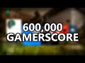 600,000 GAMERSCORE! Looking over my Gamercard & talking about games and achievements at 600k!