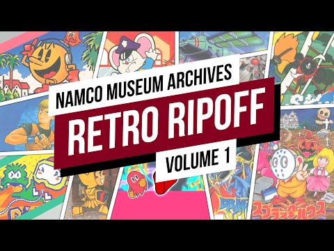 Namco Museum Archives Vol 1. Gameplay on the Nintendo Switch