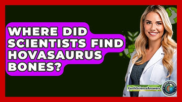 Where Did Scientists Find Hovasaurus Bones? - Earth Science Answers