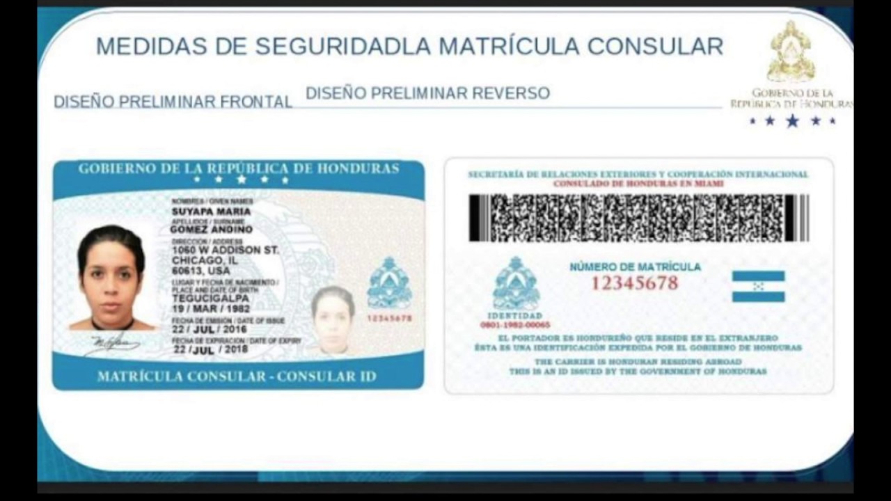 New Mexico Consular Id Card