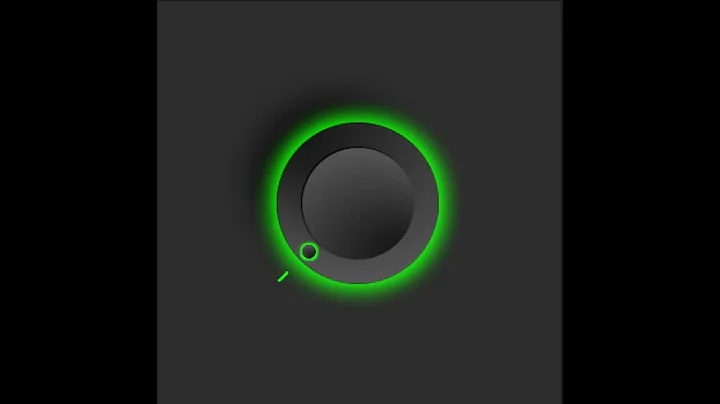 LVGL MicroPython knob widget