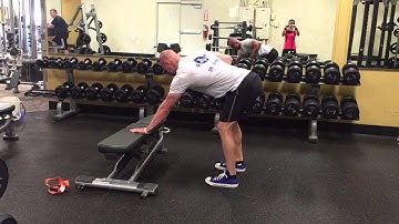 Symmetrical Stance Single Arm Row