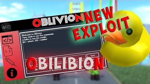 ✔️[PATCHED] OBLIVION!!!SUPER OP ROBLOX SCRIPT EXECUTOR!!!✔️FULL LUAC SCRIPT EXECUTOR!!!✔️2017✔️