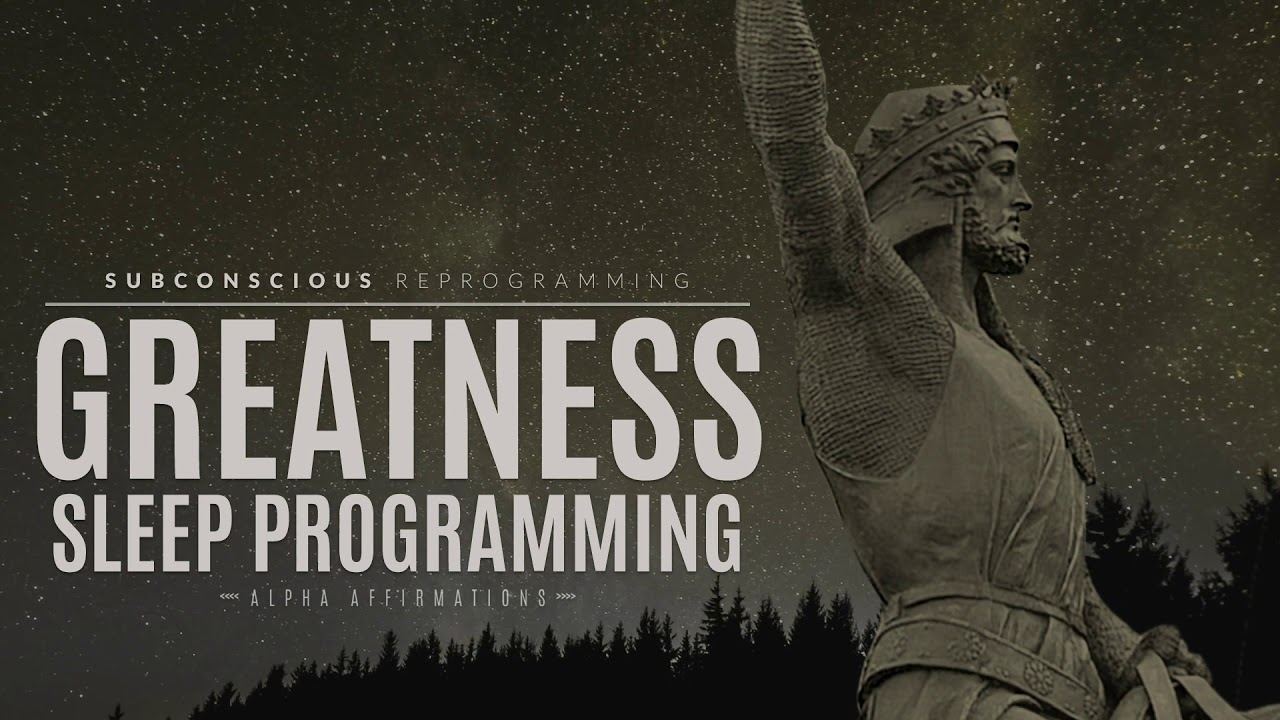 Sleep programming. Sleep programming
